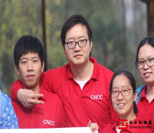 拓展培训破冰热身活动图片