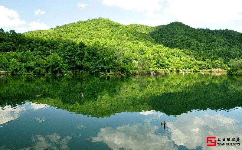 延庆玉渡山自然风景区忘忧湖图片